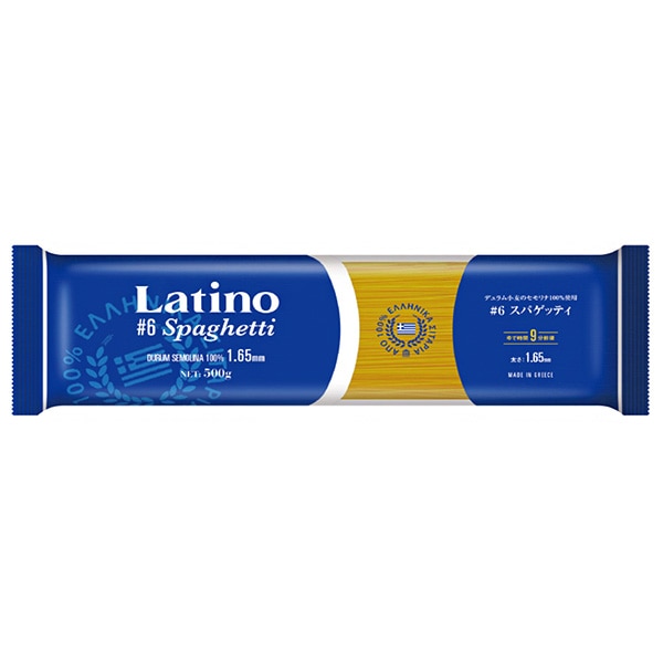 富永貿易 ラティーノ #6スパゲッティ 500g×24袋入