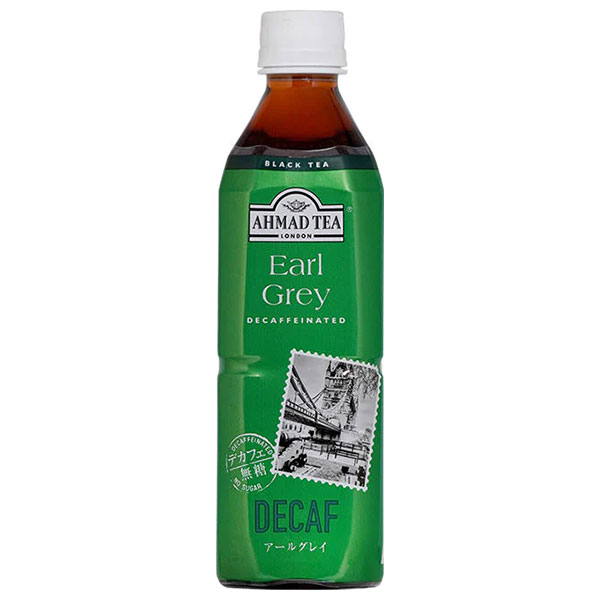富永貿易 アーマッドティー デカフェ アールグレイティー 500mlペットボトル×24本入