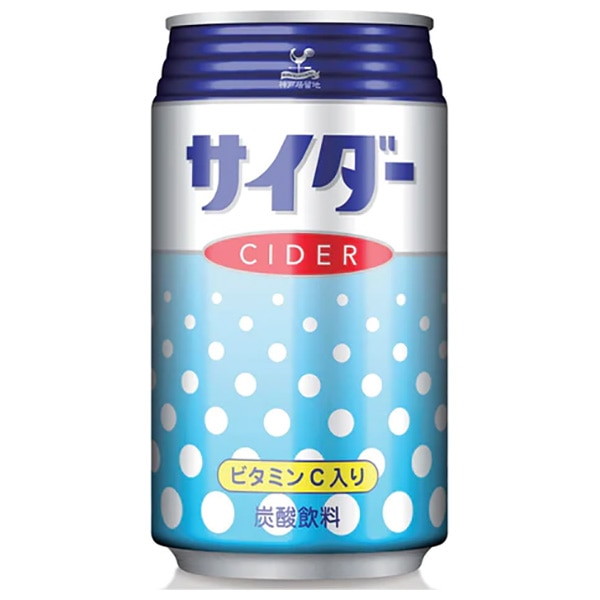 富永貿易 神戸居留地 サイダー 350ml缶×24本入
