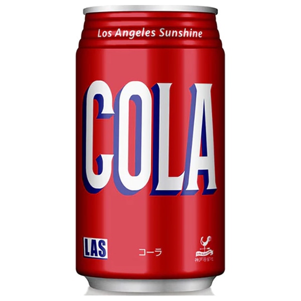 富永貿易 神戸居留地 Lasコーラ 350ml缶×24本入×(2ケース)