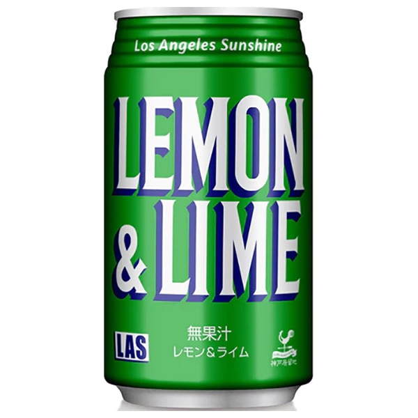 富永貿易 神戸居留地 Lasレモンライム 350ml缶×24本入