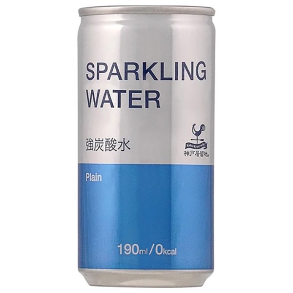 富永貿易 神戸居留地 スパークリングウォーター 190ml缶×30本入