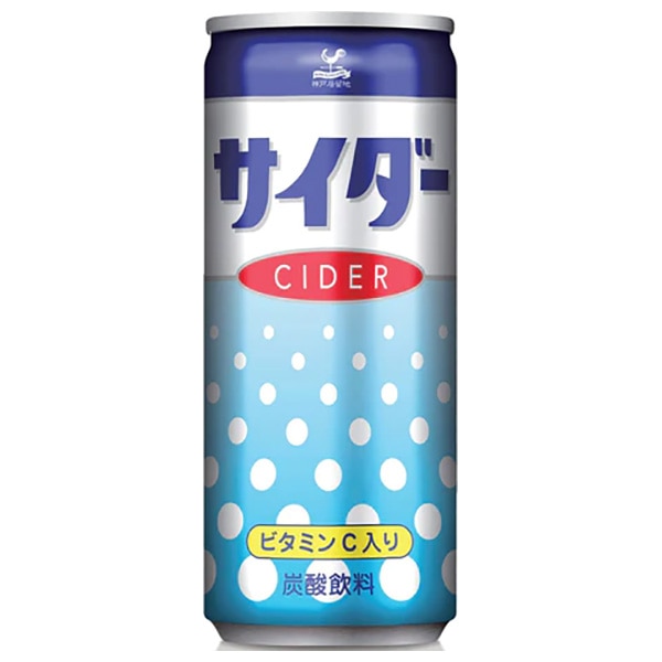 富永貿易 神戸居留地 サイダー 250ml缶×30本入×(2ケース)