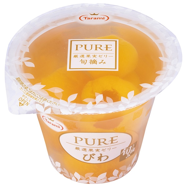 たらみ PURE びわ 270g×18(6×3)個入×(2ケース)