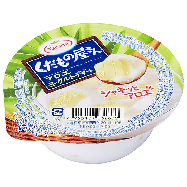 たらみ くだもの屋さん アロエヨーグルトデザート 160g×36(6×6)個入×(2ケース)