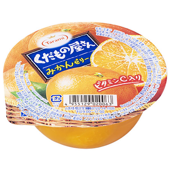 たらみ くだもの屋さん みかんゼリー 160g×36(6×6)個入