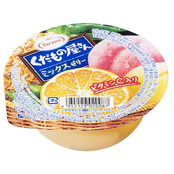 たらみ くだもの屋さん ミックスゼリー 160g×36(6×6)個入