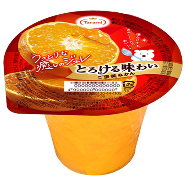 たらみ とろける味わい ご褒美みかん 200g×24(6×4)個入×(2ケース)