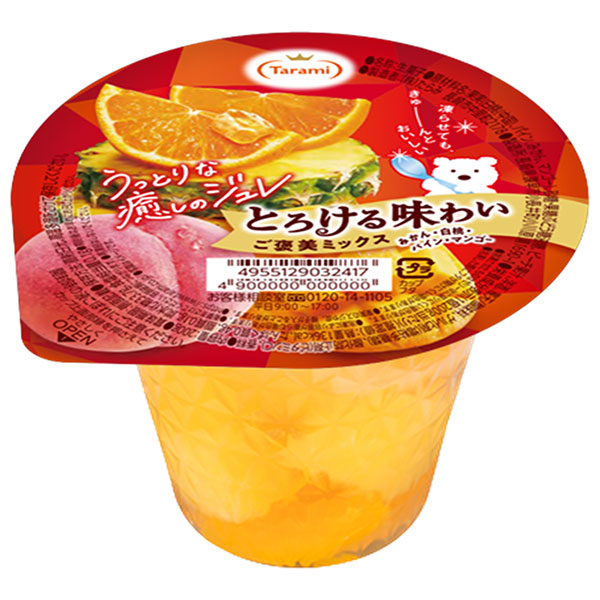たらみ とろける味わい ご褒美ミックス 200g×24(6×4)個入