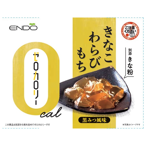 遠藤製餡 ゼロカロリー きなこわらびもち 108g×24(6×4)個入×(2ケース)