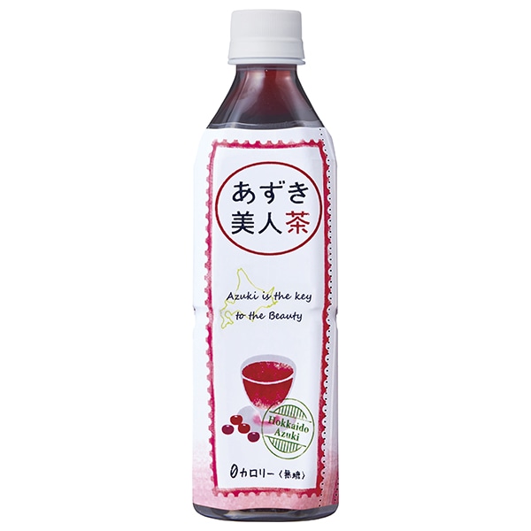 遠藤製餡 北海道産 あずき美人茶 500mlペットボトル×24本入