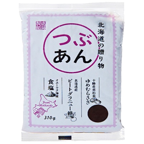 遠藤製餡 北海道の贈り物 つぶあん 310g×12袋入×(2ケース)
