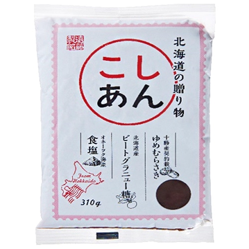 遠藤製餡 北海道の贈り物 こしあん 310g×12袋入