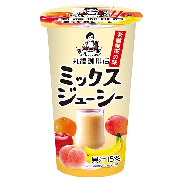 メロディアン 丸福珈琲監修 ミックスジューシー 180g×24(12×2)本入