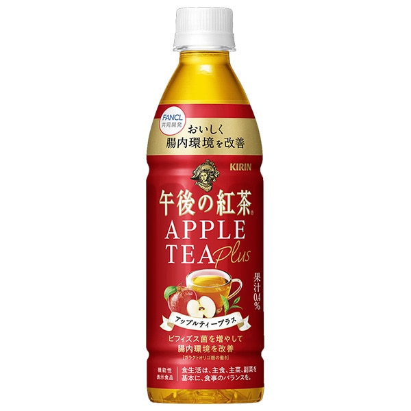 キリン 午後の紅茶 アップルティープラス 430mlペットボトル×24本入