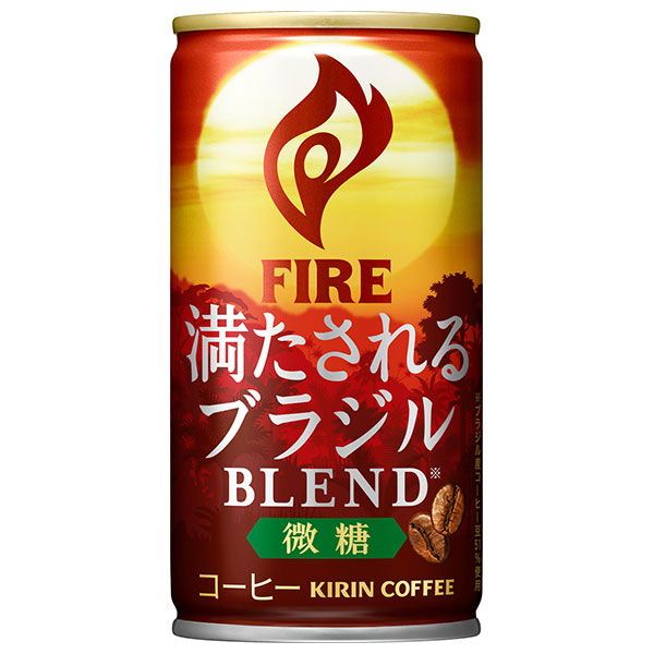 キリン FIRE(ファイア) 満たされる ブラジルブレンド 微糖 185g缶×30本入