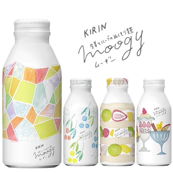 キリン 生姜とハーブのぬくもり麦茶 moogy(ムーギー) ただいまBOX 375gボトル缶×24本入