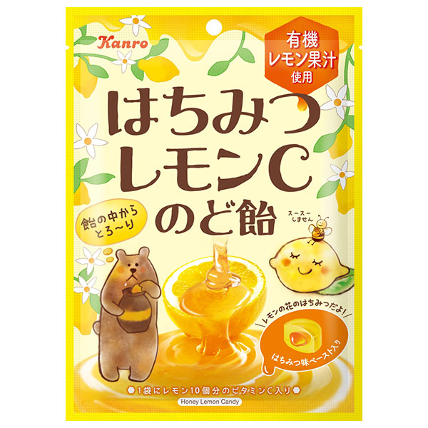 カンロ はちみつレモンCのど飴 75g×6袋入×(2ケース)
