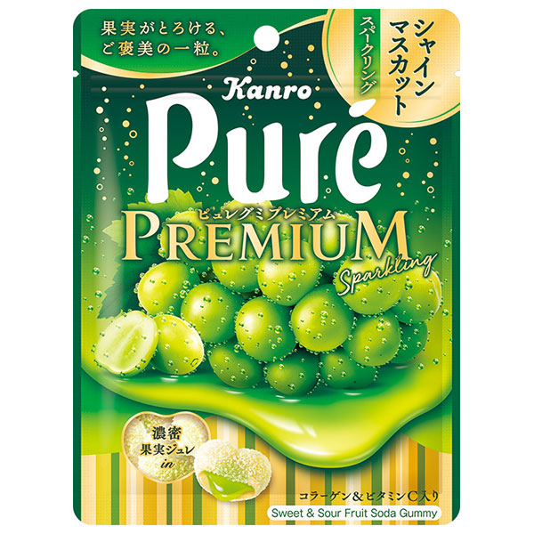 カンロ ピュレグミプレミアム シャインマスカットスパークリング 54g×6袋入×(2ケース)