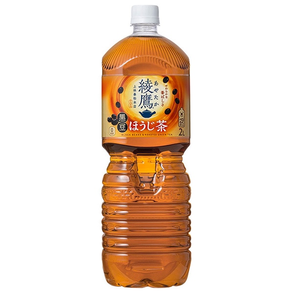 コカコーラ 綾鷹 黒豆ほうじ茶 2Lペットボトル×6本入×(2ケース)