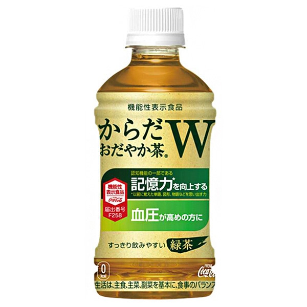 コカコーラ からだおだやか茶W【機能性表示食品】 350mlペットボトル×24本入×(2ケース)