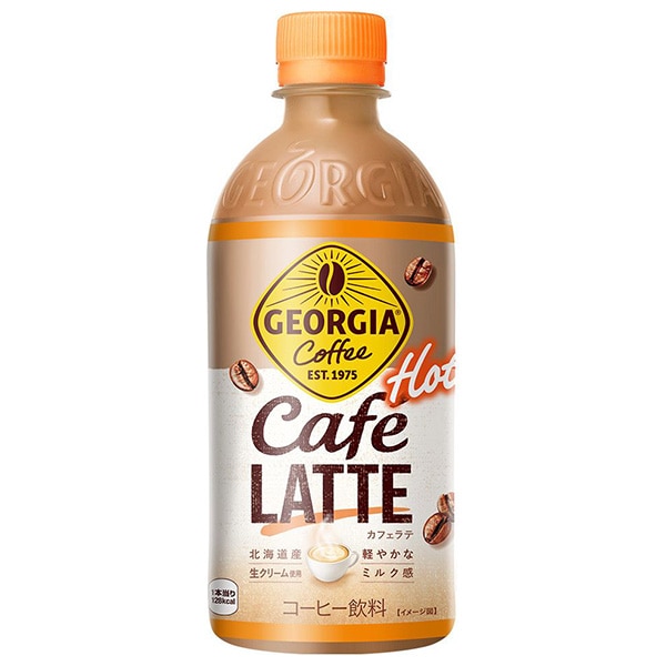 コカコーラ 【HOT用】ジョージア カフェラテ 440mlペットボトル×24本入