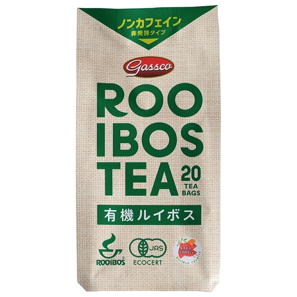 ガスコ 有機ルイボスティー20TB(非発酵タイプ) 40g(2g×20袋)×48個入