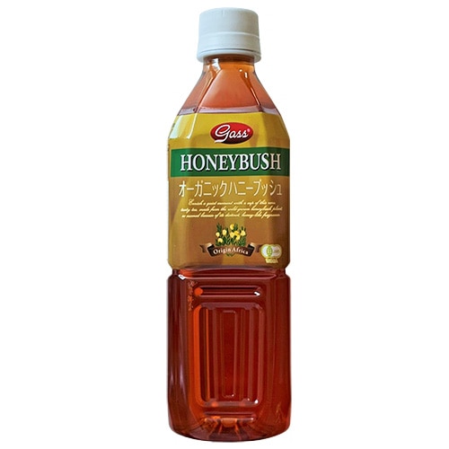 ガスコ Gass(ガス) オーガニックハニーブッシュティー 500mlペットボトル×24本入