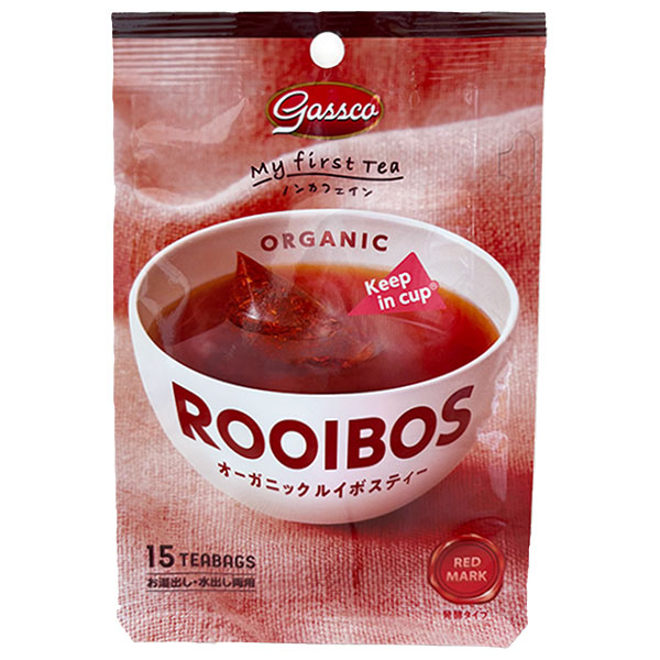 ガスコ Gassco(ガスコ) オーガニックルイボスティー ティーバッグ (1.8g×15袋)×24個入