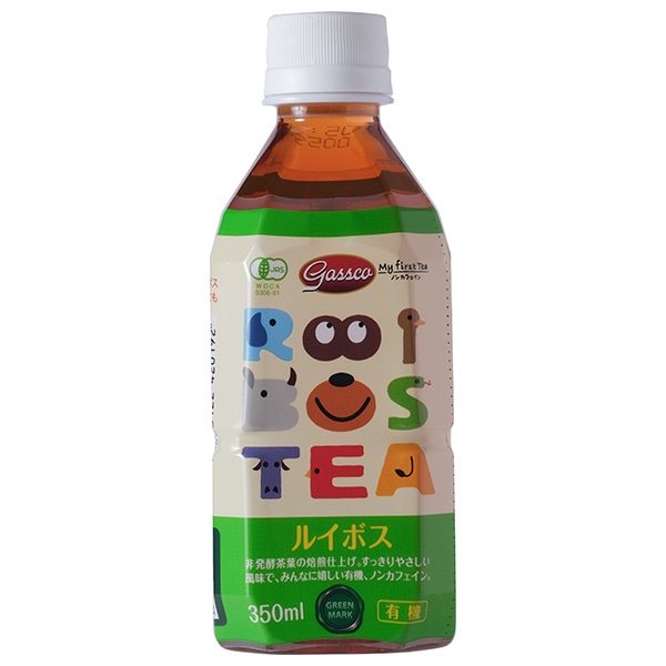 ガスコ Gass(ガス) オーガニックルイボス 350mlペットボトル×24本入