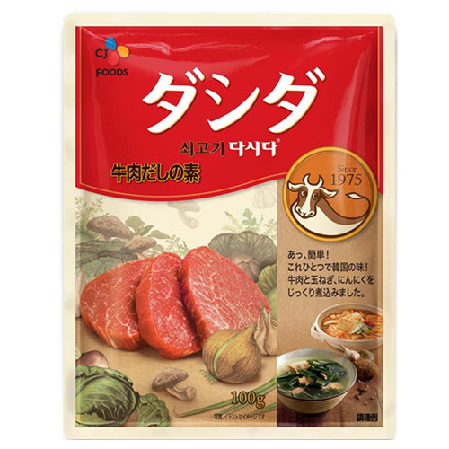 CJジャパン 牛肉ダシダ 100g×10袋入×(2ケース)