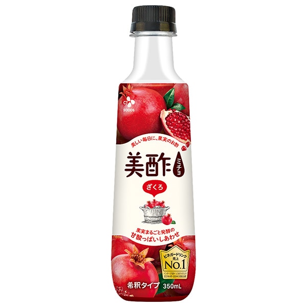 CJジャパン 美酢(ミチョ) ミニざくろ 350mlペットボトル×20本入×(2ケース)