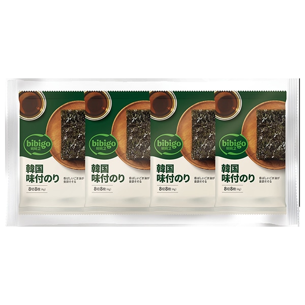 CJジャパン 韓国味付のり 8切り8枚 8袋×12袋入