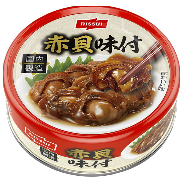 ニッスイ 赤貝 味付 65g缶×24個入