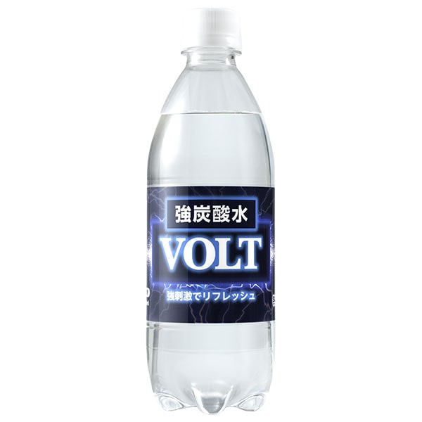 サーフビバレッジ VOLT 強炭酸水 500mlペットボトル×24本入×(2ケース)