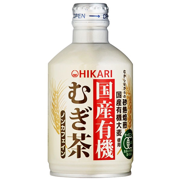 光食品 国産有機 むぎ茶 275g×24本入×(2ケース)
