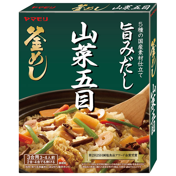 ヤマモリ 山菜五目 釜めしの素 210g×5箱入