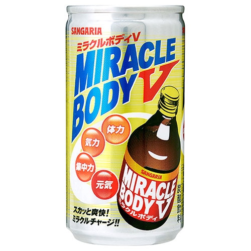 サンガリア ミラクルボディV 190g缶×30本入