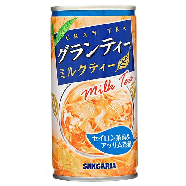 サンガリア グランティー ミルクティー 190g缶×30本入