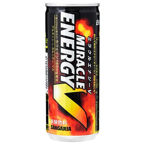 サンガリア ミラクルエナジーV 250g缶×30本入×(2ケース)