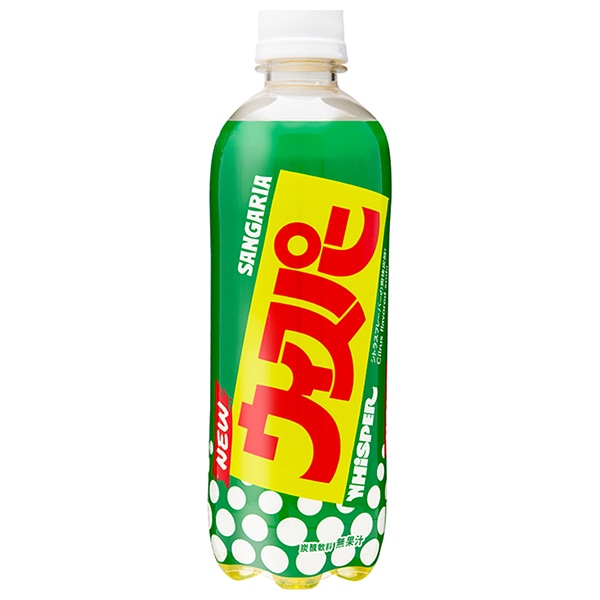 サンガリア ウィスパー 500mlペットボトル×24本入