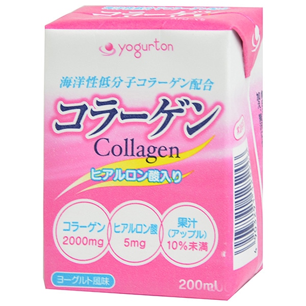 ヨーグルトン乳業 コラーゲン 200ml紙パック×16本入