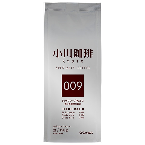小川珈琲 スペシャルティコーヒーブレンド 009 豆 150g×24袋入