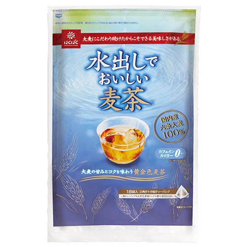 はくばく 水出しでおいしい麦茶 360g(20g×18袋)×12袋入×(2ケース)