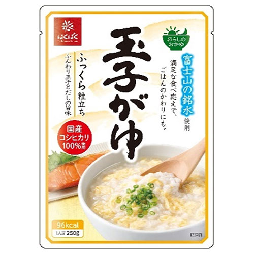 はくばく 暮らしのおかゆ 玉子がゆ 250g×24(8×3)袋入×(2ケース)