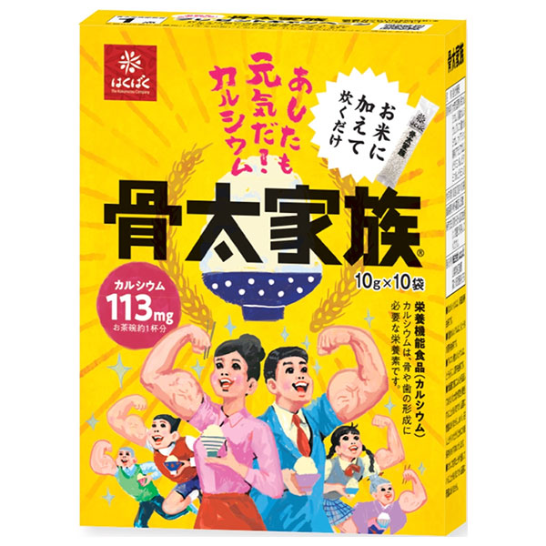 はくばく 骨太家族 100g(10g×10袋)×12袋入×(2ケース)