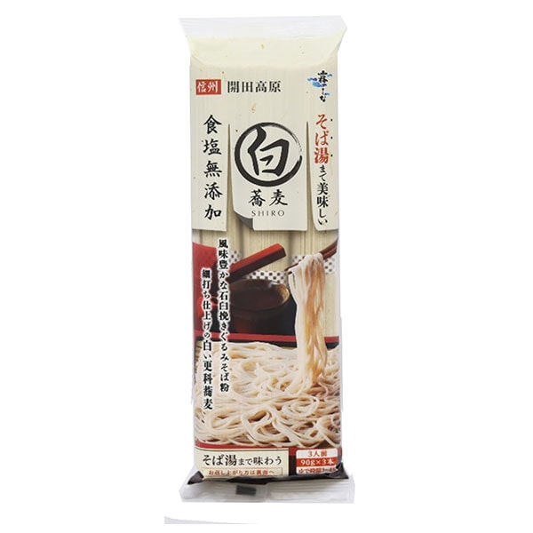 はくばく そば湯までおいしい蕎麦 白 270g×10袋入