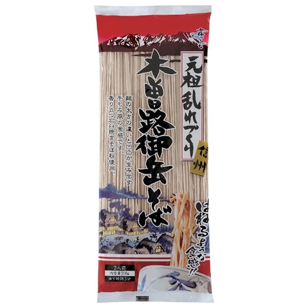 はくばく 木曽路御岳そば 200g×12袋入×(2ケース)
