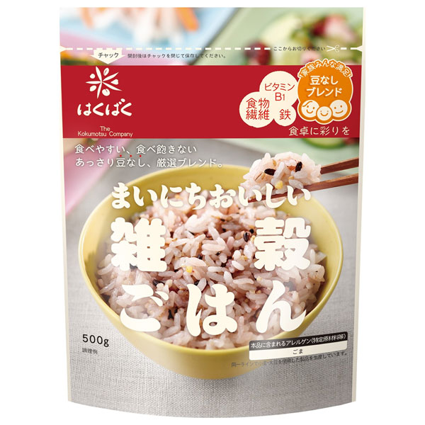 はくばく まいにちおいしい 雑穀ごはん 500g×6袋入