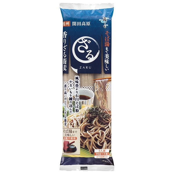 はくばく そば湯まで美味しい蕎麦 ざる 香りざる蕎麦 270g×10袋入